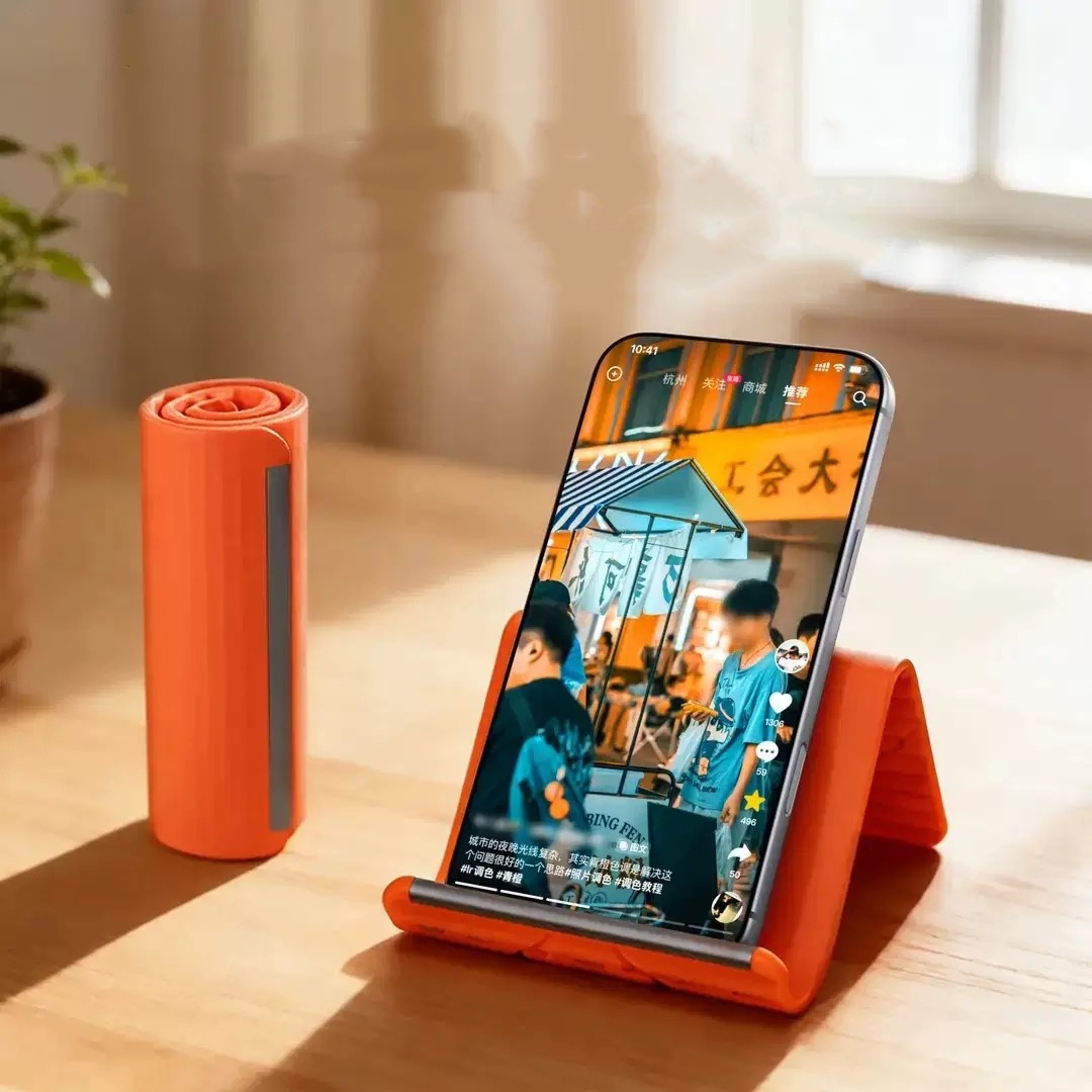 Laptop Accessories For Office - Tembel Taşınabilir Telefon Standı Silikon Masaüstü