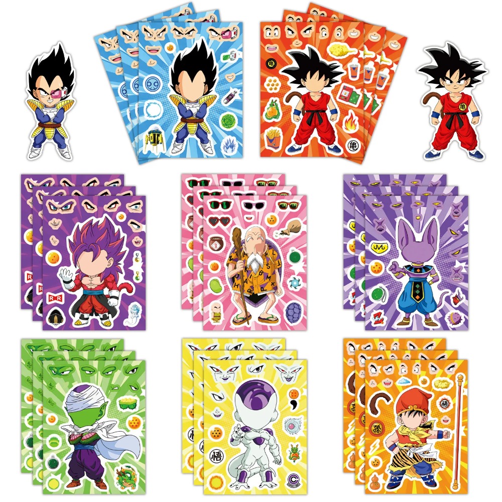 Laptop Accessories Toy - 8/32 Sayfa Anime Dragon Ball Çıkartmalar