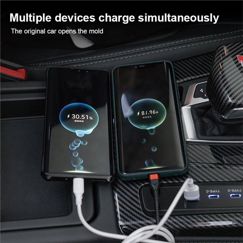 Audi Q5L 2018-2024 İçin USB Ty - Usb C Docking Hub incelemesi ve fiyatı