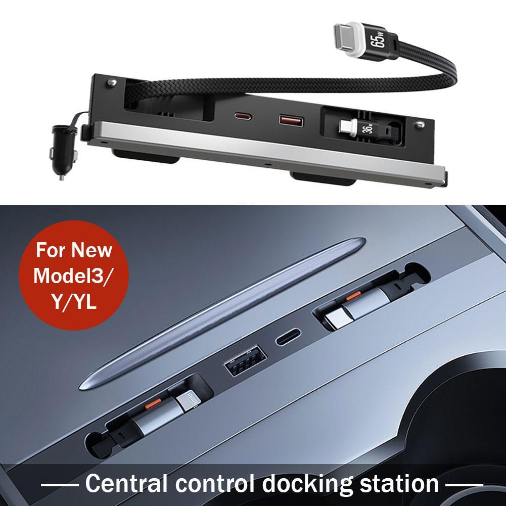 Tesla Model 3/Y/YL için Araba  - Usb C Docking Hub incelemesi ve fiyatı