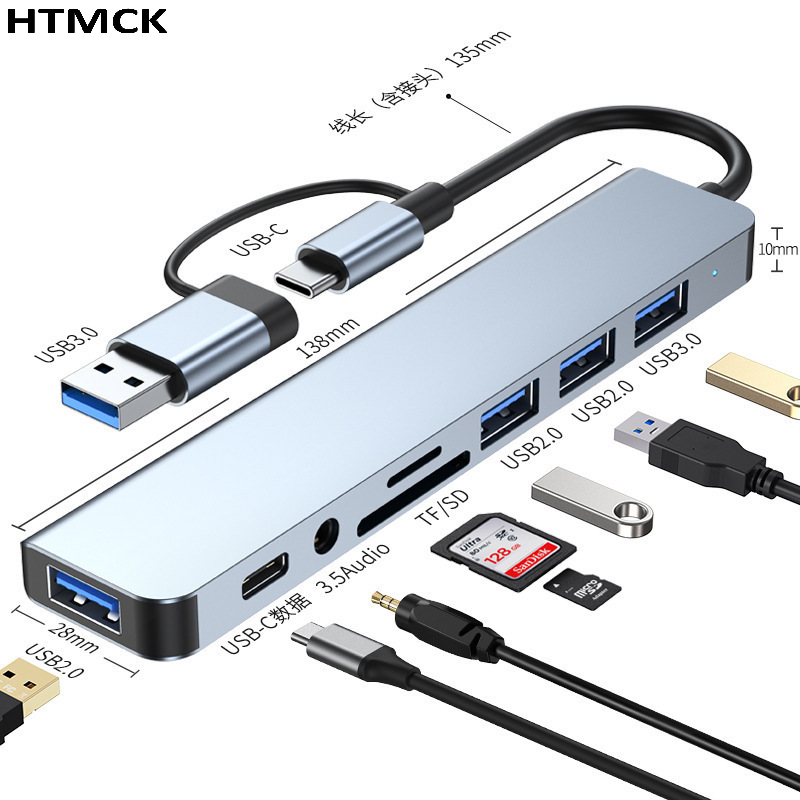 8'i 2'de USB C Hub Çoklu Bağla - Usb C Docking Hub incelemesi ve fiyatı