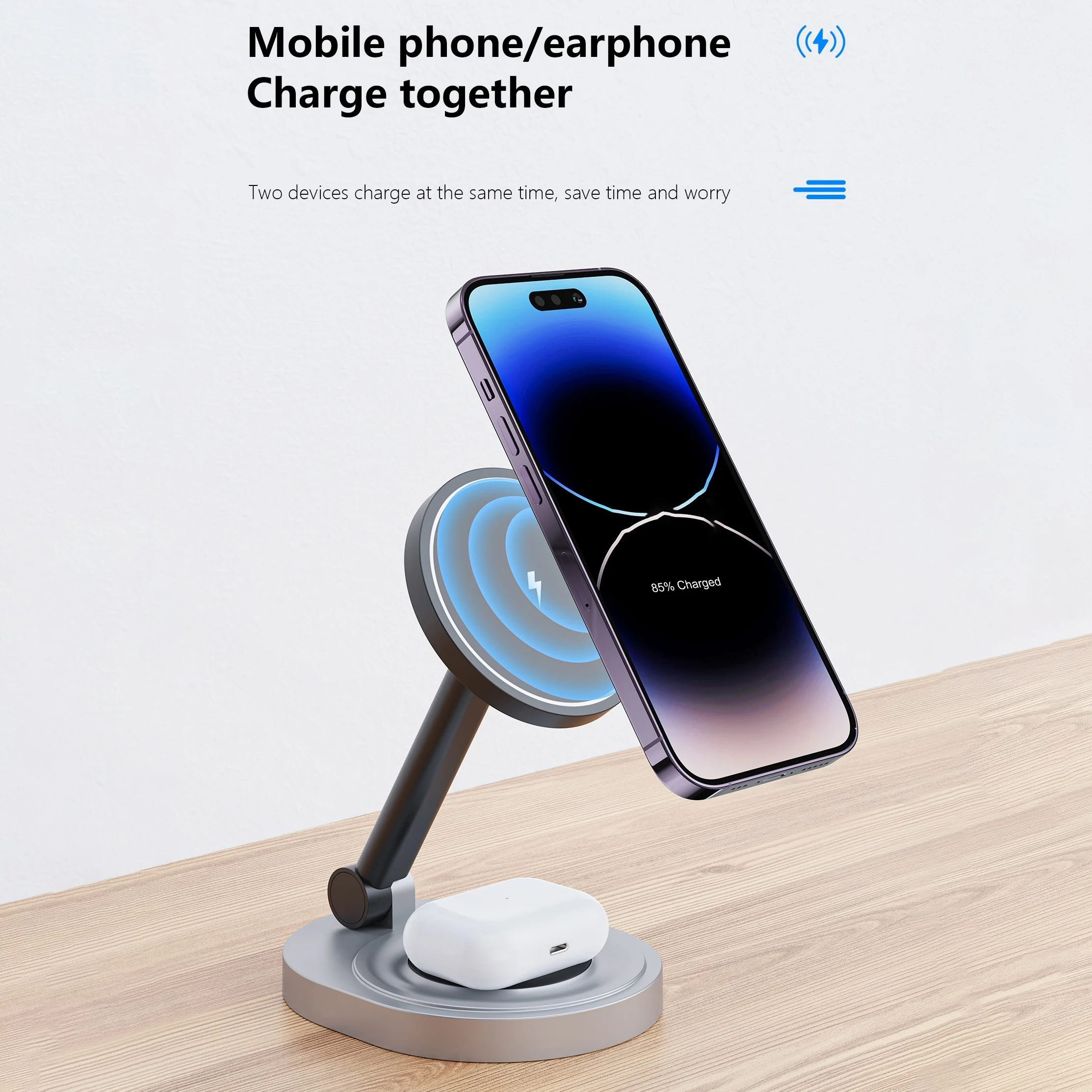 2 In 1 Manyetik Kablosuz Şarj  - Usb C Docking Hub incelemesi ve fiyatı